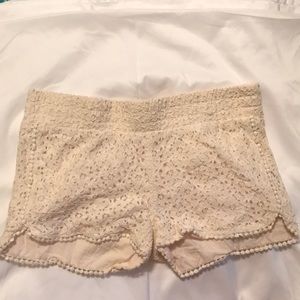 Lace shorts